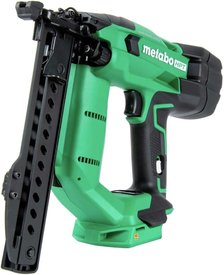 BRAND, CATEGORY, FINISH STAPLERS, METABO HPT, Metabo HPT 18V MultiVolt™ Cordless Stapler | Tool Only - No Battery | 1/4-Inch 18-Ga Narrow Crown | Accepts 1/2-Inch up to 1-1/2-Inch 18-Ga 1/4-Inch Staples | N1804DAQ4