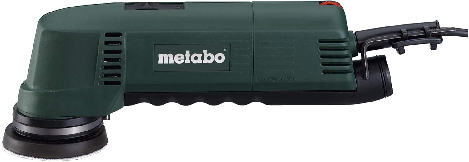 BRAND, CATEGORY, METABO, RANDOM-ORBIT SANDERS, Metabo SXE400 2 Amp 3-1/8-Inch Random Orbit Sander