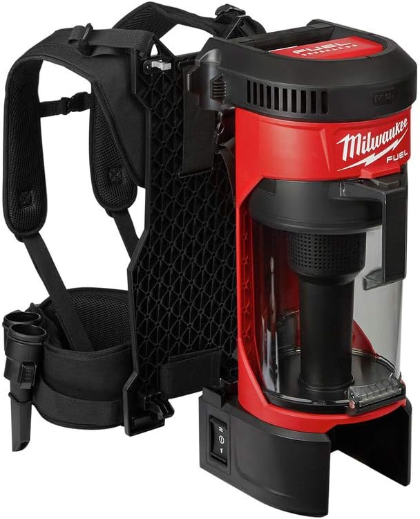 BRAND, CANISTER VACUUMS, CATEGORY, MILWAUKEE, MILWAUKEE, Milwaukee 0885-20 M18 FUEL 3-in-1 Backpack Vacuum (Tool Only)