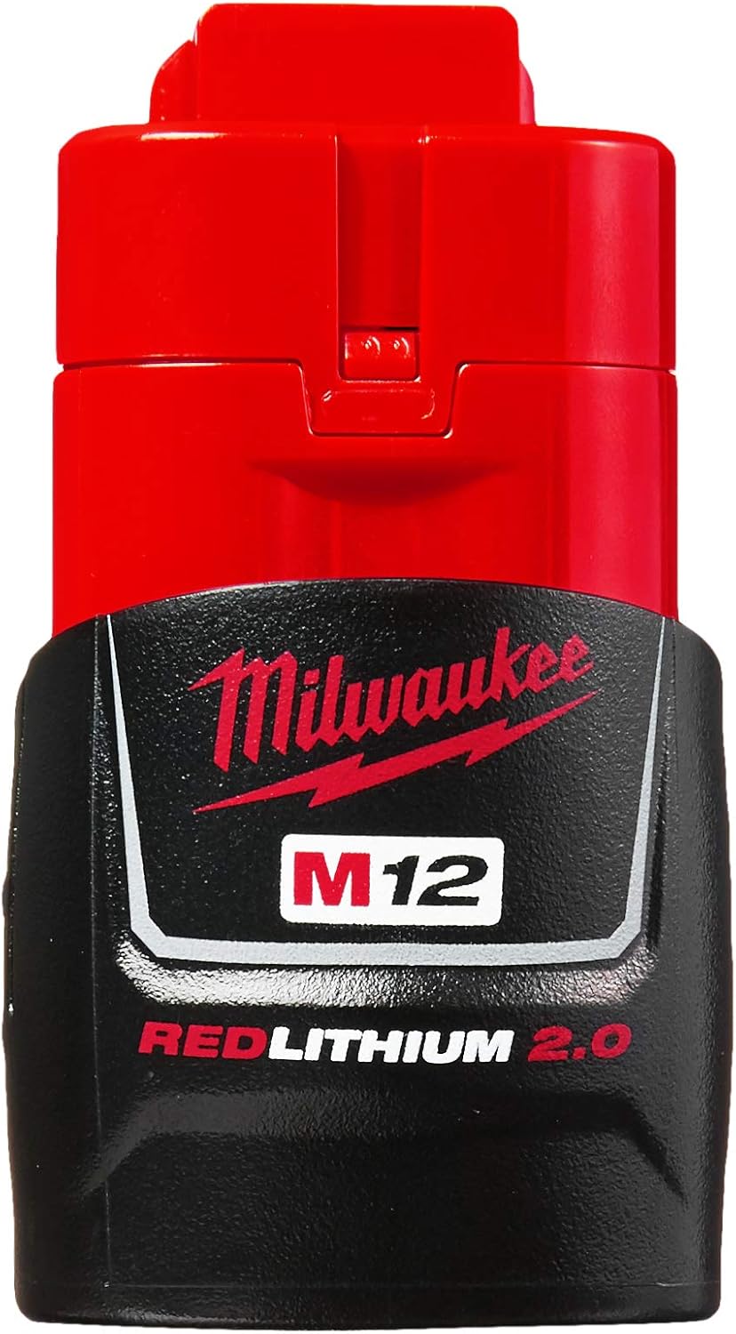 BATTERY PACKS, BRAND, CATEGORY, MILWAUKEE, Milwaukee (2-Pack) 48-11-2420 M12 REDLITHIUM 2.0 Compact Battery Packs