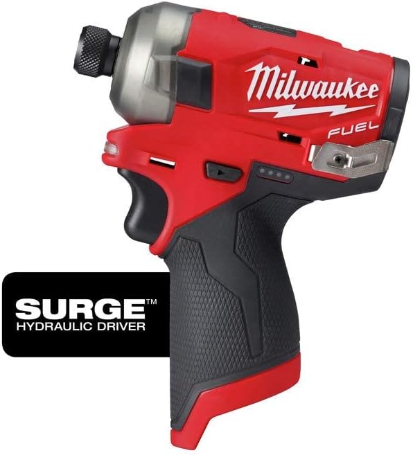 BRAND, CATEGORY, IMPACT WRENCHES, MILWAUKEE, Milwaukee 2551-20 M12 FUEL SURGE Compact Lithium-Ion 1/4 in. Cordless Hex Hydraulic Driver (Tool Only)