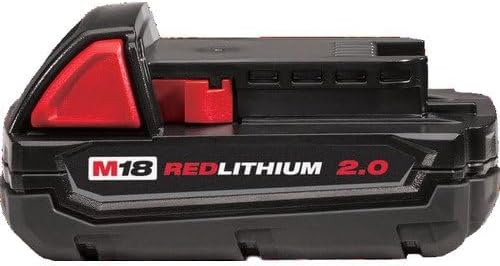 BATTERY PACKS, BRAND, CATEGORY, MILWAUKEE, Milwaukee 48-11-1820 M18 18v REDLITHIUM 2.0 Compact Battery Pack