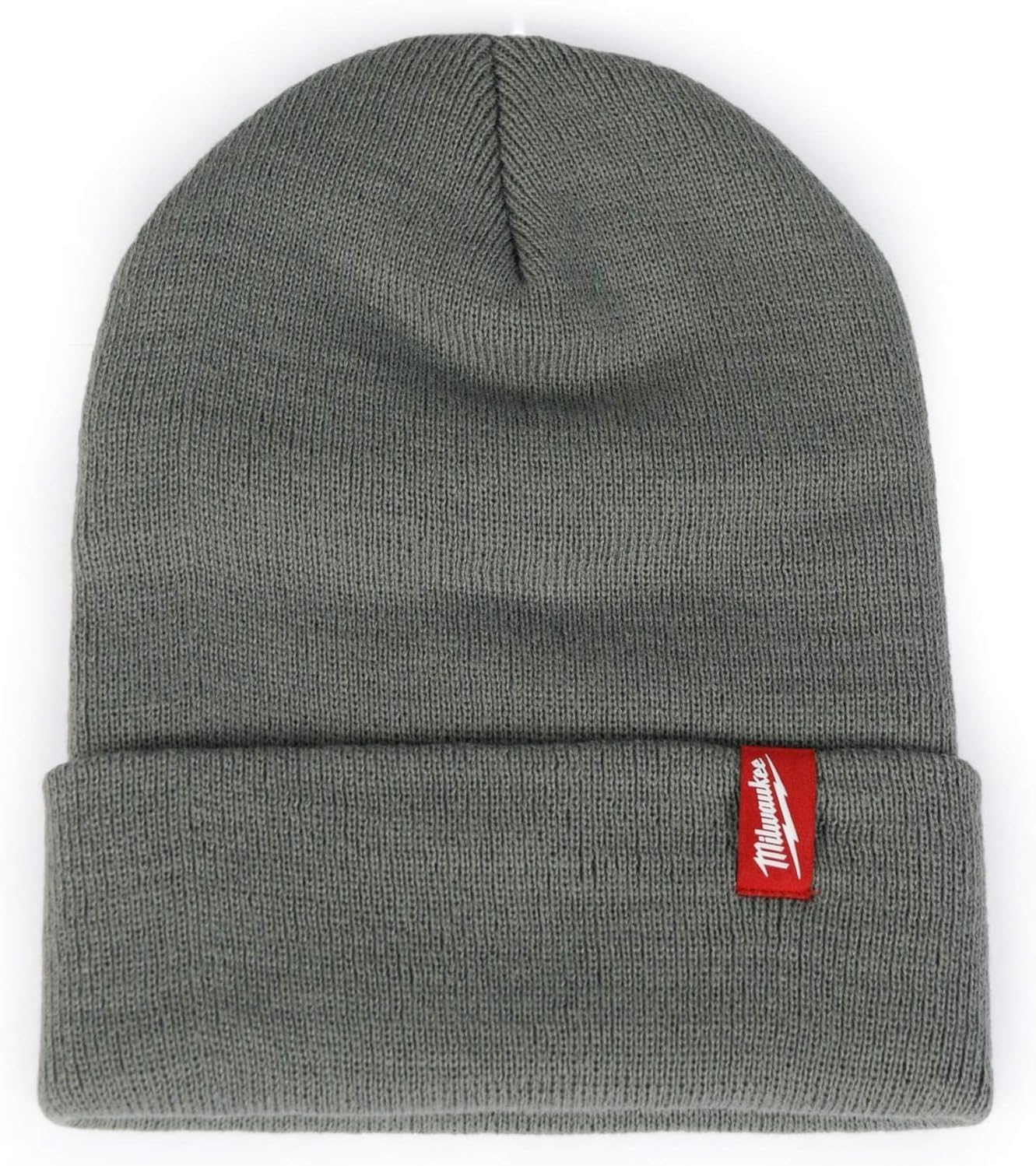 BRAND, CATEGORY, MILWAUKEE, SKULLIES & BEANIES, Milwaukee 506G Men's Gray Acrylic Cuffed Beanie Hat