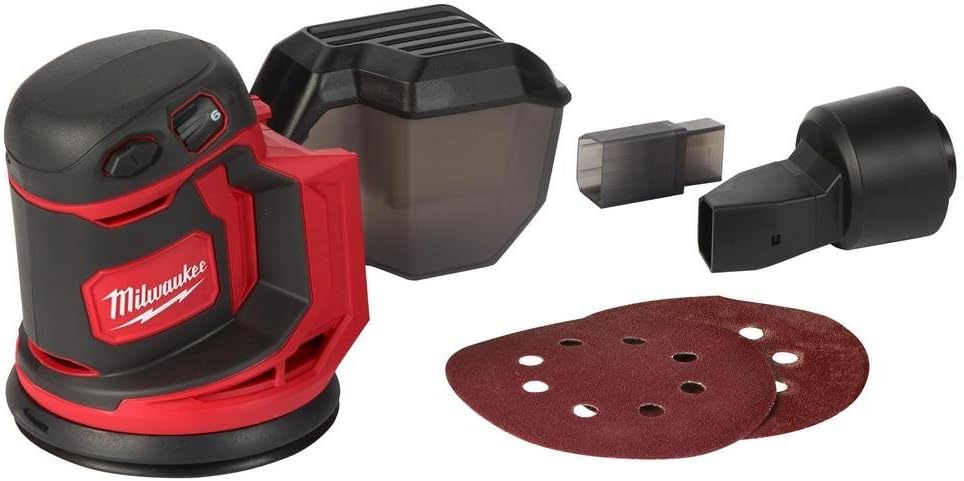 BRAND, CATEGORY, MILWAUKEE, MILWAUKEE, RANDOM-ORBIT SANDERS, Milwaukee Electric Tools 2648-20 M18 Random Orbit Sander