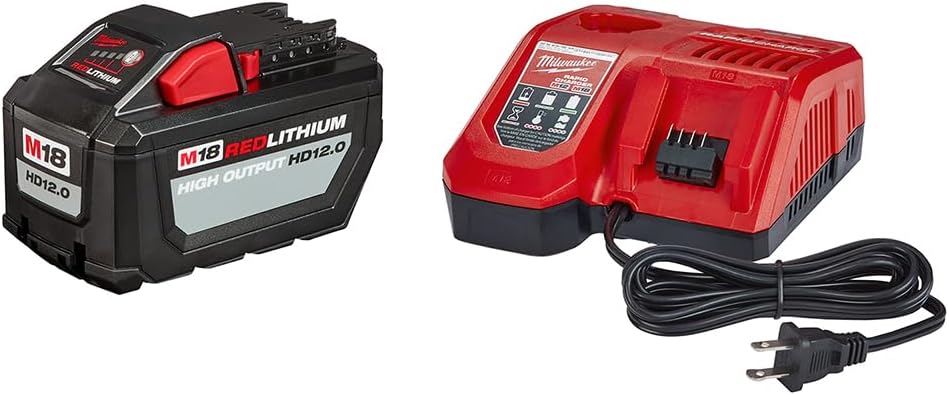 BRAND, CATEGORY, COMBO KITS, MILWAUKEE, Milwaukee Electric Tools 48-59-1200 Red lithium High Output Starter Kit