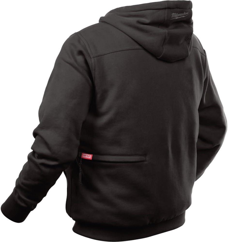 BRAND, CATEGORY, FASHION HOODIES & SWEATSHIRTS, MILWAUKEE, Milwaukee's Heated Hoodie Only M12 - Battery Not Included - Black, 3X-Large