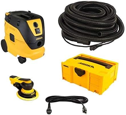 BRAND, CATEGORY, MIRKA, SANDERS, Mirka Deros MID650-912-5 6" Electric Dust-Free Sanding System