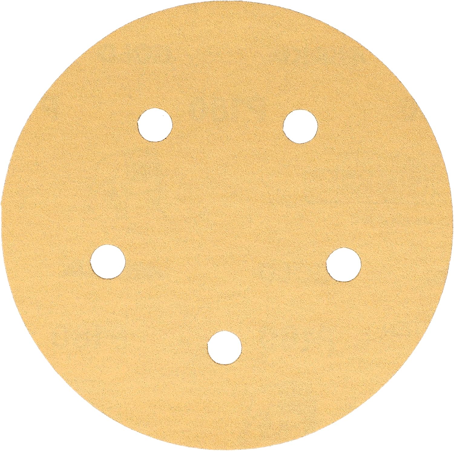 BRAND, CATEGORY, HOOK & LOOP DISCS, MIRKA, Mirka Gold 5 inch Sandpaper Discs / 5-Hole / 280-Grit / 50-Pack/Dustless Hook and Loop Sanding/for Orbital Sander, Sand Paper Pads for Wood, Composites, Automotive / 23-614-280