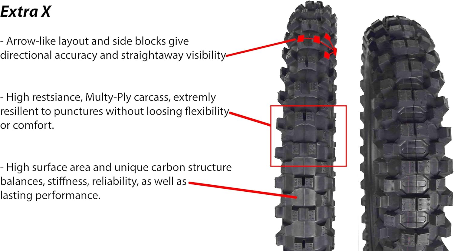 BRAND, CATEGORY, MOTOCROSS, PIRELLI, Pirelli Scorpion MX Extra X 80/100-21 Front Dirt Bike Tire with Keychain - Single