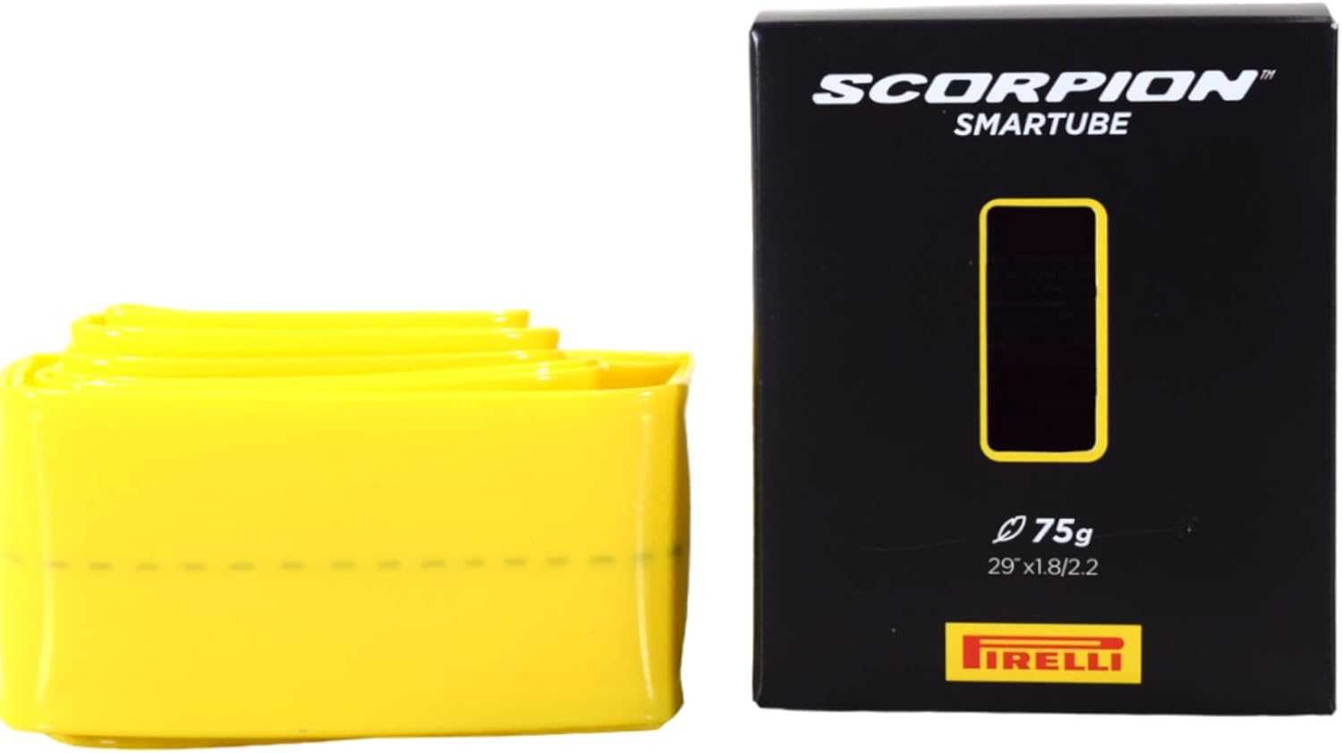 BRAND, CATEGORY, PIRELLI, TUBES, Pirelli Scorpion SmarTUBE Yellow, 29x1.8-2.2, 42mm Valve