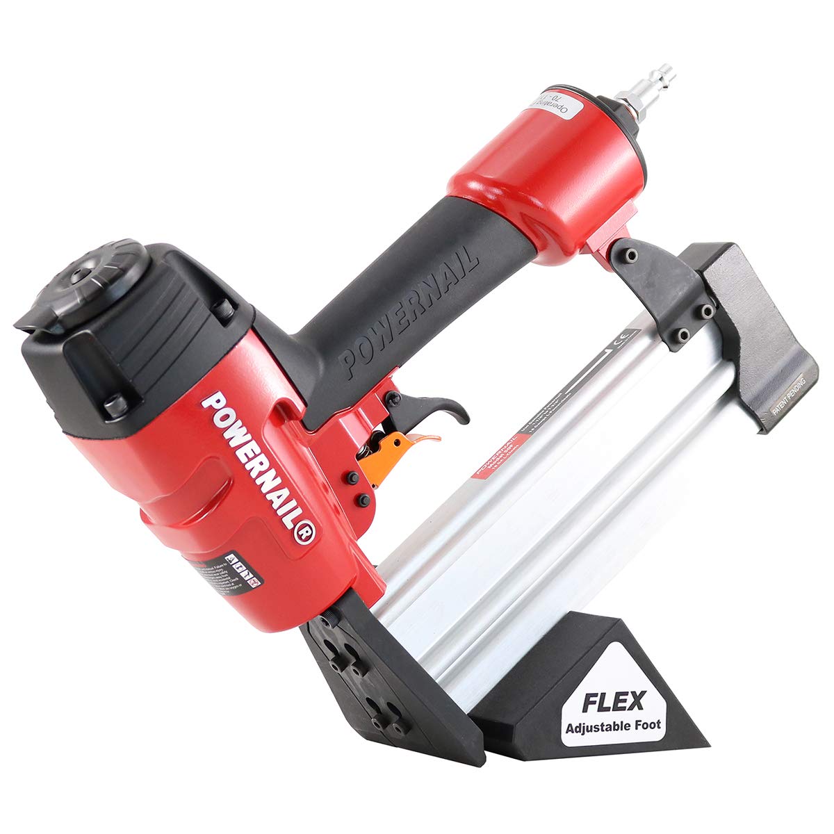 BRAND, CATEGORY, FLOORING NAILERS, POWERNAIL, Powernail 50F Pneumatic 18 Gauge Trigger Pull L-Cleat Flooring Nailer (Installs 3/8" to 3/4" Hardwood & Engineered)