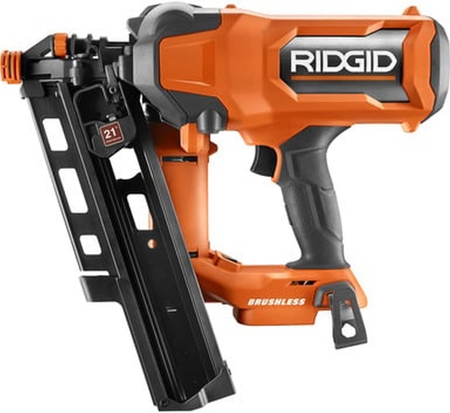 BRAND, CATEGORY, OTHER, RIDGID, RIDGID 18V Brushless Cordless 21° 3-1/2 in. Framing Nailer (Tool Only)