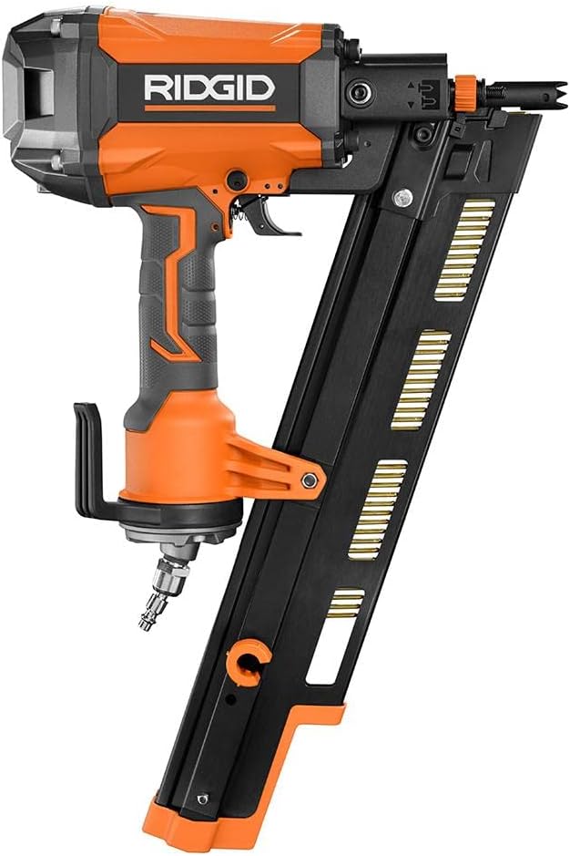 BRAND, CATEGORY, FRAMING NAILERS, RENEWED, RIDGID R350RHF 3-1/2 in. Round-Head Framing Nailer (Renewed)