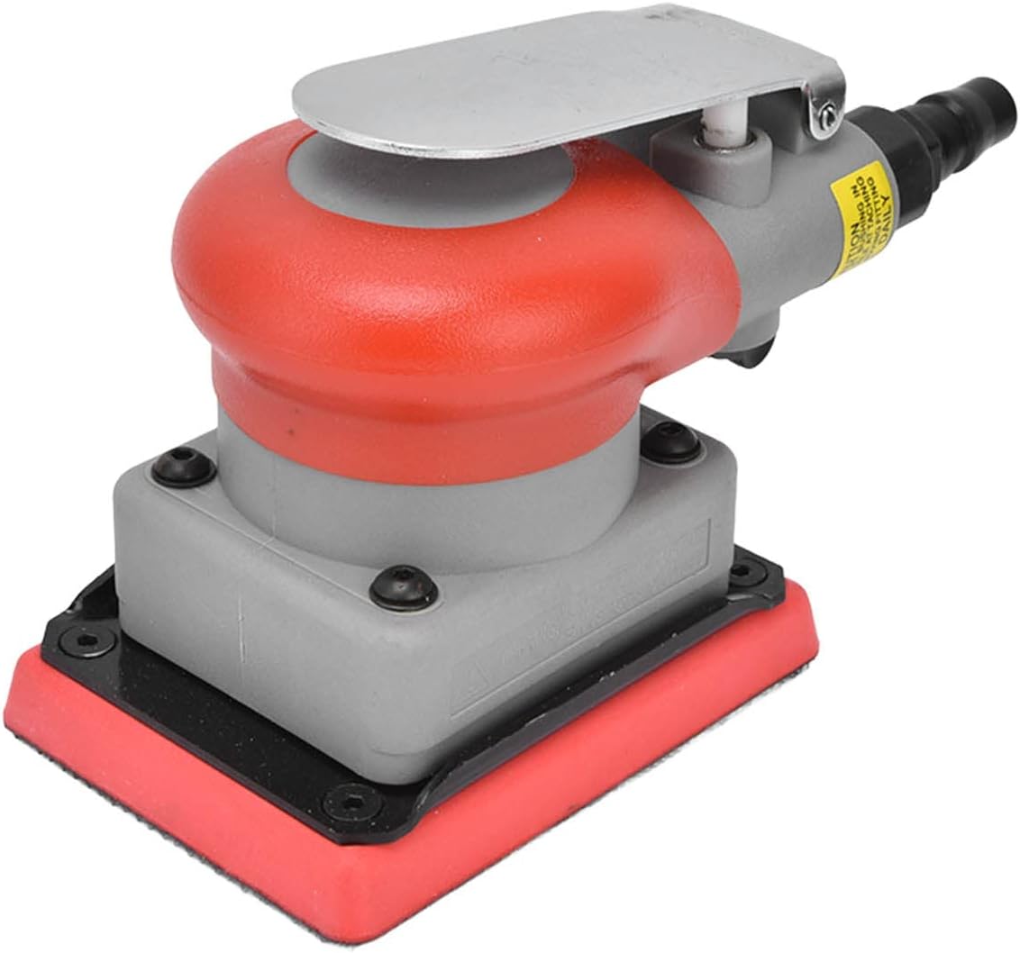 BRAND, CATEGORY, RANDOM-ORBIT SANDERS, WENE, Random Orbit Air Palm Sander, 3 in 4 in, one eighth in Orbit, 10,000 Max OPM, Air Squares Sanding Machine, Electric Orbit Sander, Non Vacuum Orbital Sander for Wood Sanding, Car Waxing, etc