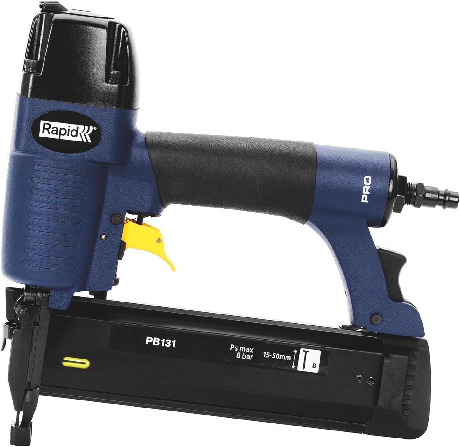 BRAND, CATEGORY, RAPID, STAPLERS & TACKERS, Rapid PB131 Ref 5000054 Pneumatic Tacker Nail Gun, Blue, Nailer