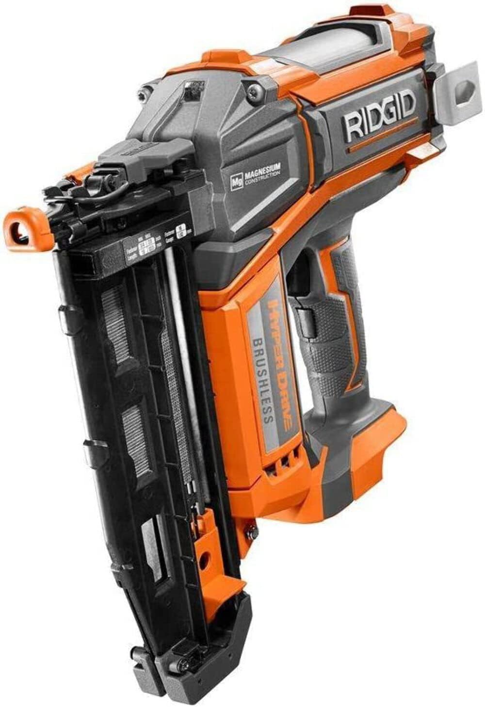 BRAND, CATEGORY, FINISH NAILERS, RIDGID, Ridgid HyperDrive 16 Gauge 18v Brushless 2-1/2 In. Straight Finish Nailer