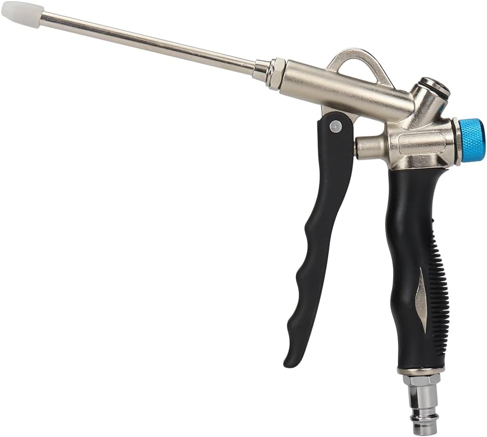 AIR-COMPRESSOR ACCESSORIES, BRAND, CATEGORY, SI FANG, SI FANG 2 Way Air Blow Gun with Adjustable Air Flow and Detachable Extended Nozzle, Powerful Industrial Air Compressor Blower Gun Pneumatic Tool for Blowing Dust, Water, Powder, Debris etc.