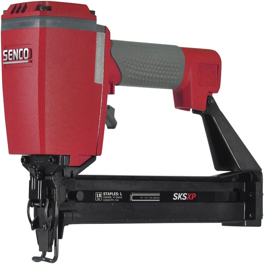 BRAD NAILERS, BRAND, CATEGORY, SENCO, SENCO, Senco SKSXP-L 1/4-Inch Crown Stapler, 7/8-to-1-1/2-Inch Leg & 430101N SLP20XP 1-5/8-Inch 18 Gauge Brad Nailer with Case