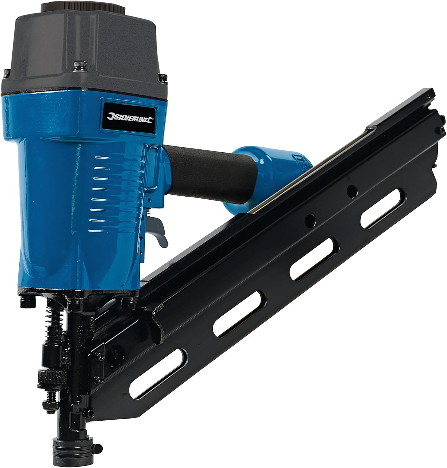 BRAND, CATEGORY, FRAMING NAILERS, SILVERLINE, Silverline 282400 Air Framing Nailer 90 mm 10-12 Gauge