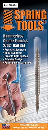 BRAND, CATEGORY, CENTER PUNCHES, SPRING TOOLS, Double Ended 2/32 Center Punch And Nail Set