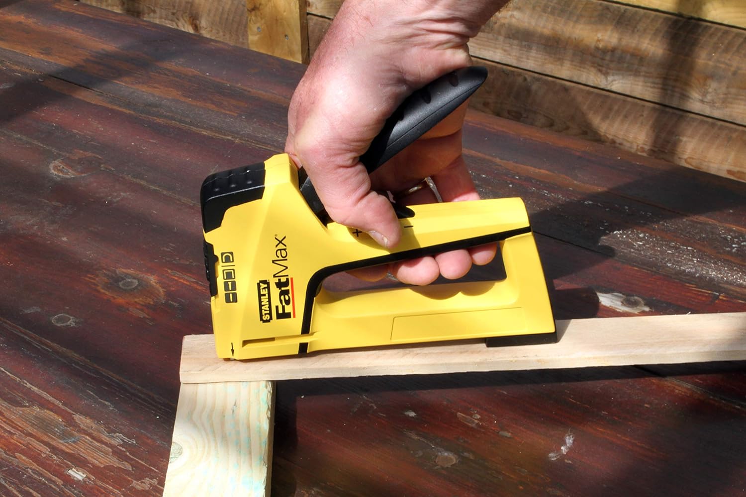 BRAND, CATEGORY, STANLEY - FATMAX, STAPLERS & TACKERS, Stanley 070411 4-in-1 FatMax Light-Duty Staple/Nailer