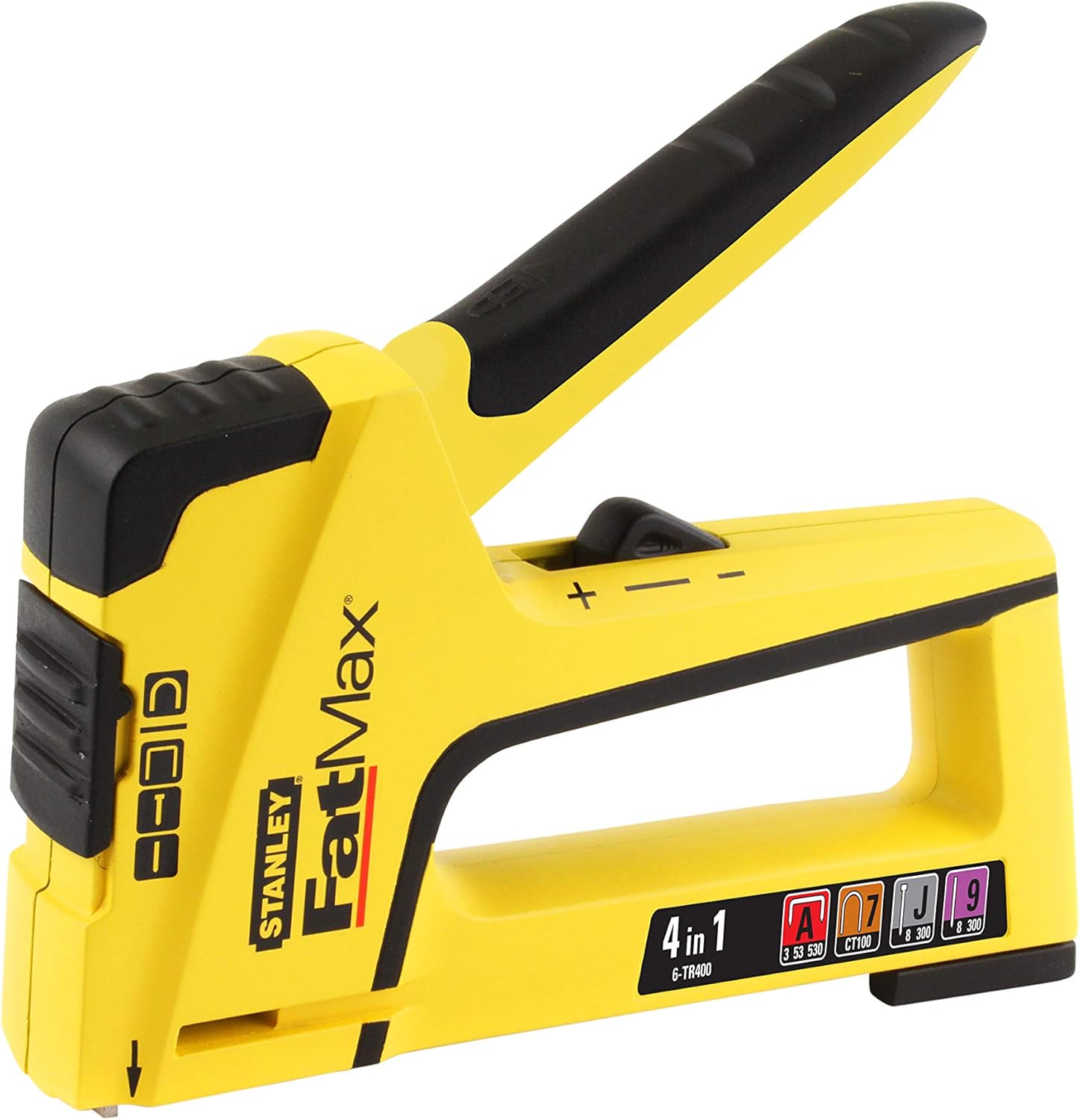 BRAND, CATEGORY, STANLEY - FATMAX, STAPLERS & TACKERS, Stanley 070411 4-in-1 FatMax Light-Duty Staple/Nailer