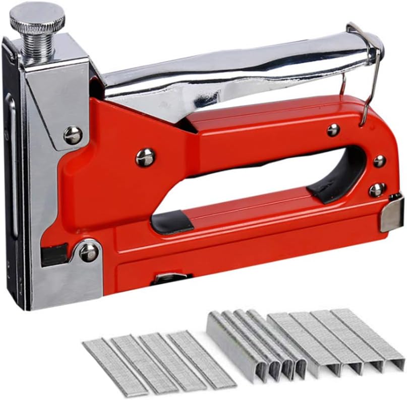 BRAND, CATEGORY, STAPLERS & TACKERS, YAOBAO, Staple Gun 3-In-1 Nail Gun,Manual Brad Nail Nailer Tacker with 3000 Staples,Heavy Duty Hand Tacker/Nailer for Upholstery, Fixing Material, Decoration, Carpentry, Furniture(160×115Mm)