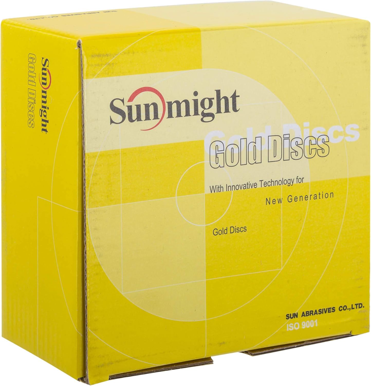 BRAND, CATEGORY, PSA DISCS, SUNMIGHT, Sunmight Gold 6" 120G PSA No Hole Disc, 02308, 100 Discs