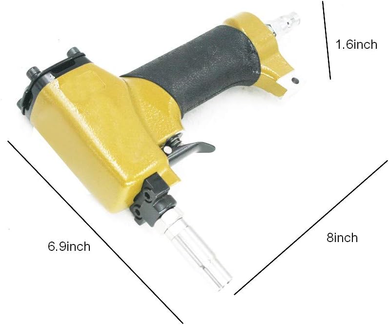 BRAD NAILERS, BRAND, CATEGORY, TECHTONGDA, TECHTONGDA 0.56inch Pneumatic Tacks Push Pin Gun Nailer for Upholstery Furniture