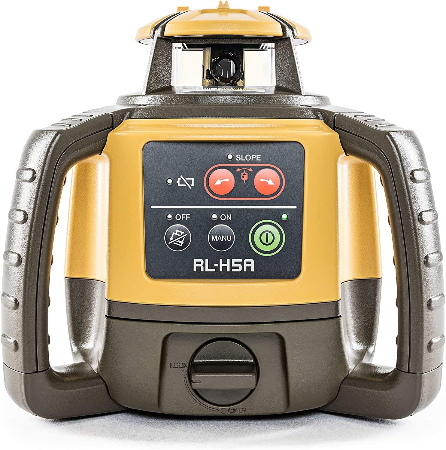 BRAND, CATEGORY, ROTARY LASERS, TOPCON, Topcon RL-H5A Self Leveling Horizontal Rotary Laser with Bonus EDEN Field Book, IP66 Rating Drop, Dust, Water Resistant, 800m Construction Laser, Includes LS-80L Receiver, Detector Holder, Soft Case