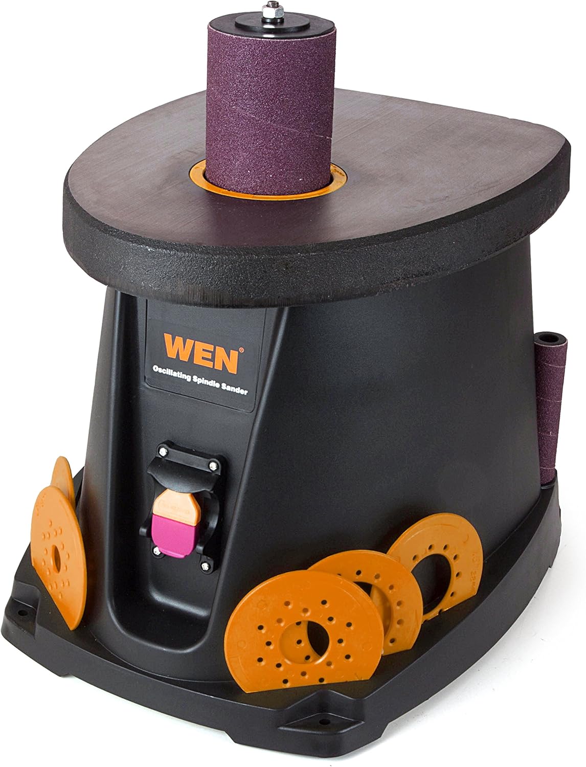 BRAND, CATEGORY, SPINDLE SANDERS, WEN, WEN AT6535 3.5-Amp Oscillating Spindle Sander with Extra Large Beveling Table Top