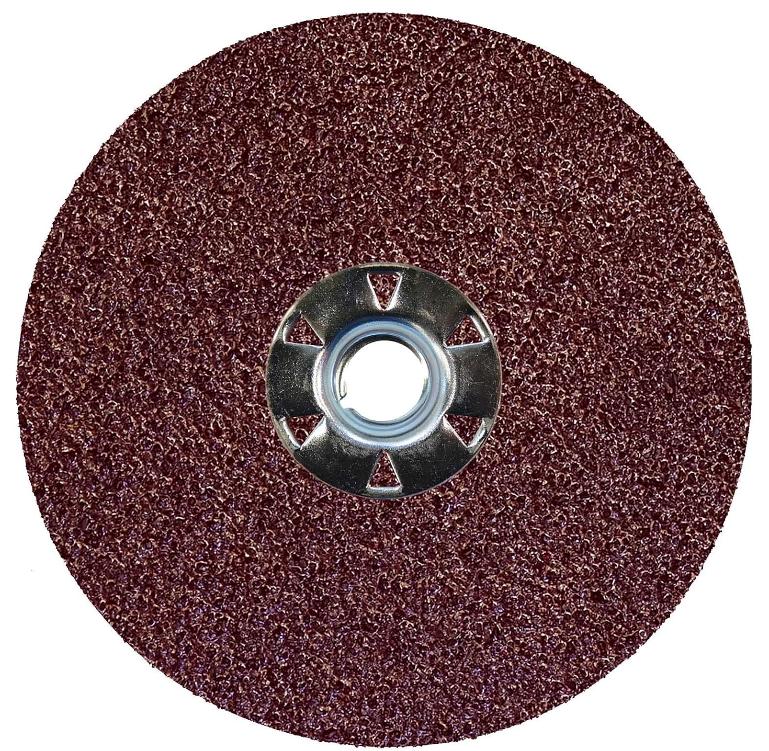 BRAND, CATEGORY, FIBER BACKED ABRASIVE DISCS, WEILER, Weiler 59506 Wolverine Aluminum Oxide Resin Fiber Sanding & Grinding Disc, 5" Diameter, 60 Grit, 7/8" Arbor Hole (Pack of 25)