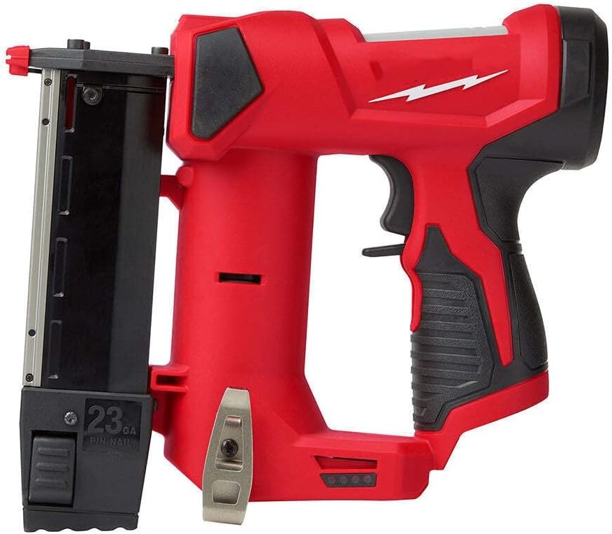 BRAND, CATEGORY, FINISH NAILERS, MGIAONSG, for Milwaukee 2540-20 M12 12V 23 Gauge Compact Cordless Pin Nailer - Bare Tool